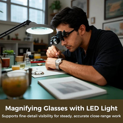 PrecisionSight Magnifier Glasses — See Every Detail Effortlessly