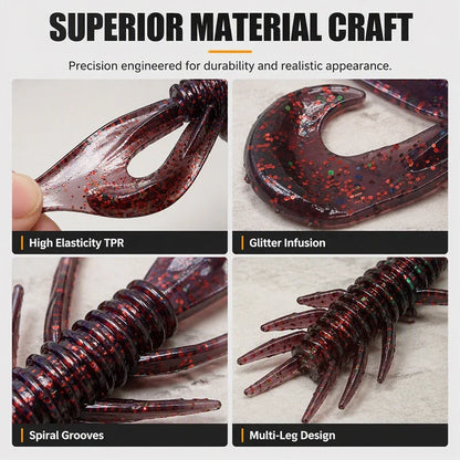 HydroGlide Shrimp Lures — Hook Fierce Fighting Fish