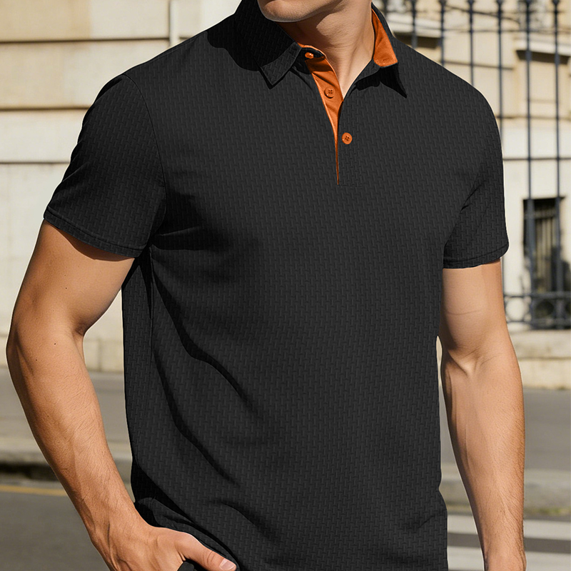 Rowan – Breathable Polo Shirt with Short Sleeves and Moisture Regulation