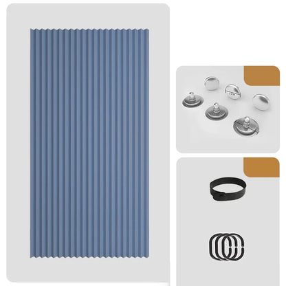 Accordion Curtain — Instant Privacy, Zero Damage