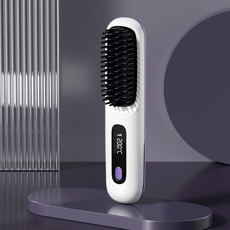 Sophia – Wireless Ceramic Hair Straightener for Frizz-Free Shine