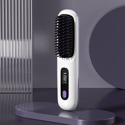 Sophia – Wireless Ceramic Hair Straightener for Frizz-Free Shine