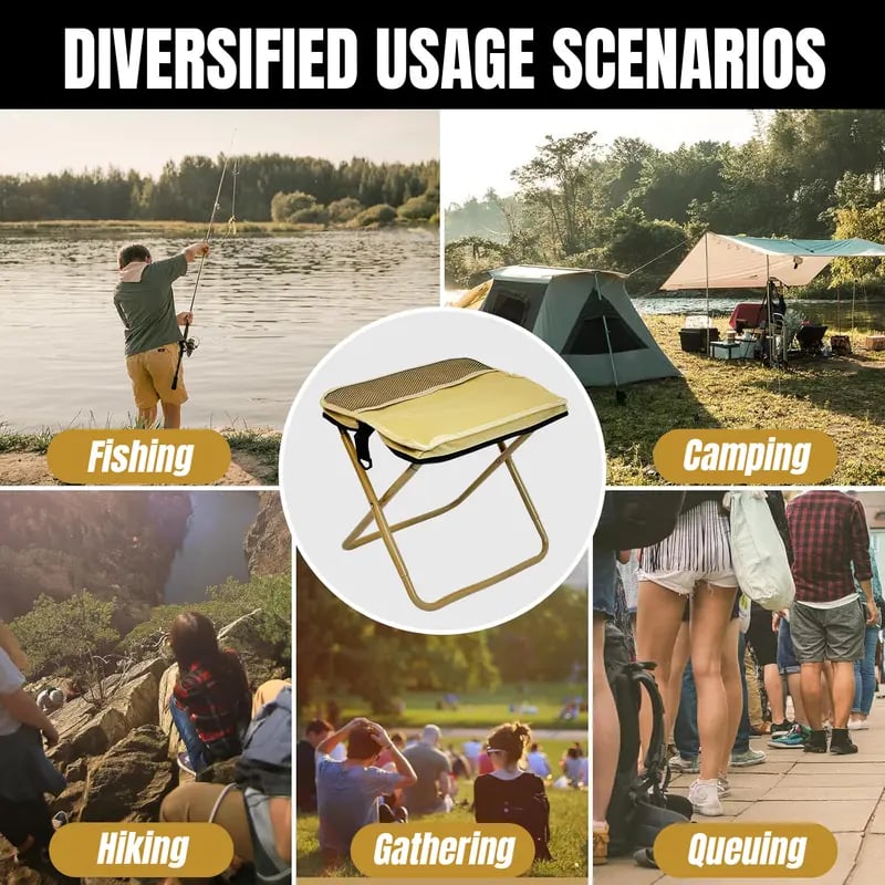 AdventureLite Stool — Pure Comfort Everywhere