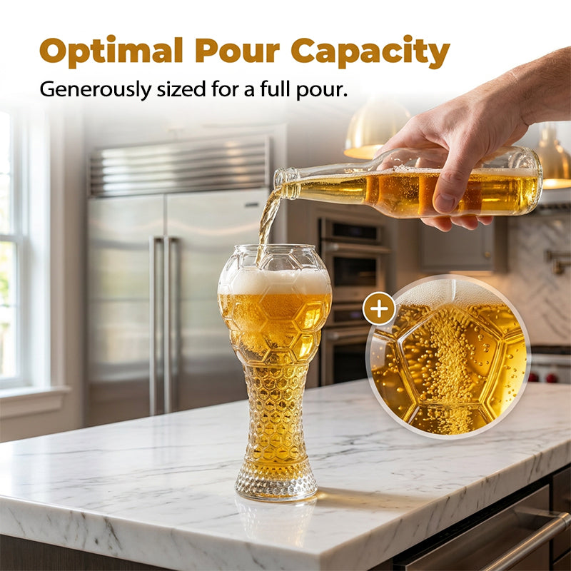 Football Glass — Enjoy Every Exciting Sip