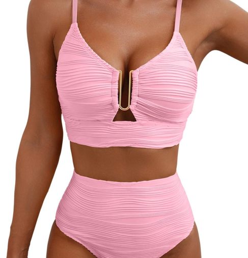 Amelia — Push-Up High Waist Bikini for Women