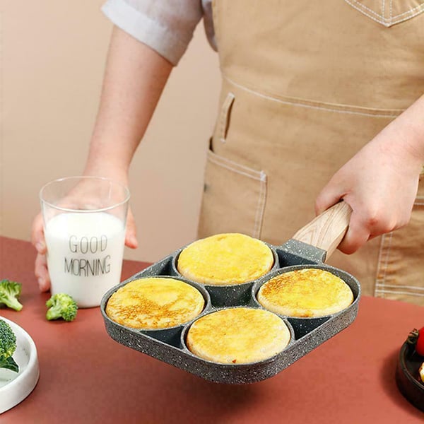QuadraSizzle — Four-Well Omelette Pan | 50% OFF