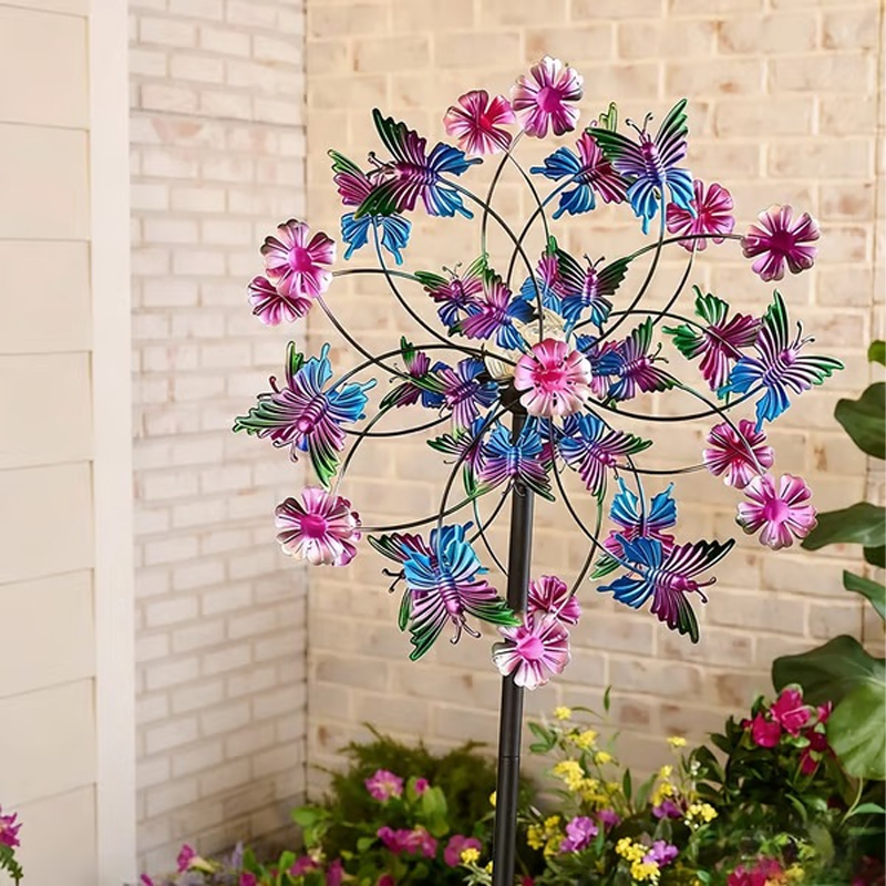 SolarSpin — Kinetic Garden Spinner | 50% OFF