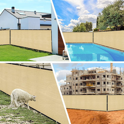 Wire Mesh Fence – Instantly Cools, Total Privacy