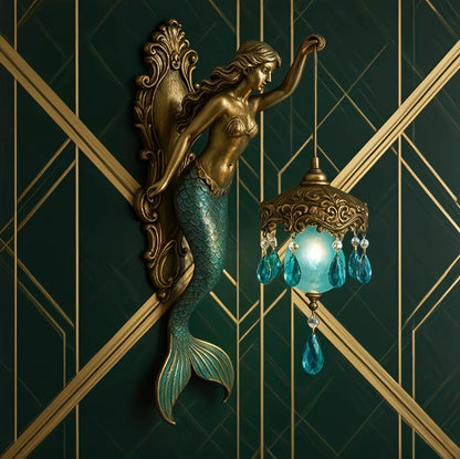 LuminaraMermaid — Fantasy Wall Lamp | 50% OFF