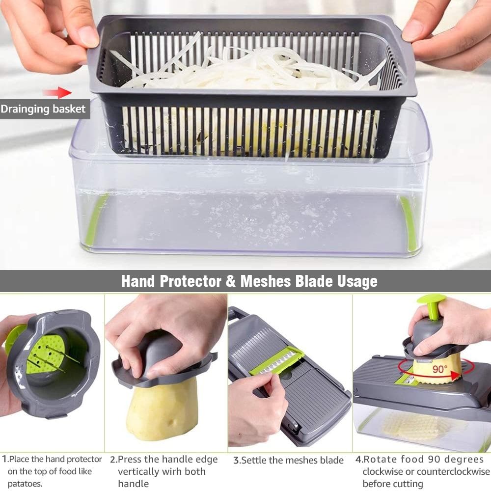 SlicePro — Vegetable Cutter Set | 50% OFF