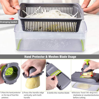 SlicePro — Vegetable Cutter Set | 50% OFF