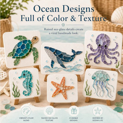 SeaLure — DIY Sea Glass Mosaic Kit | 50% OFF