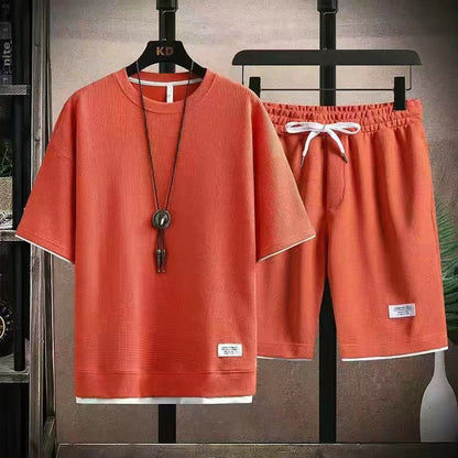 Jordan — Lightweight, Breathable Waffle Fabric Set for Men