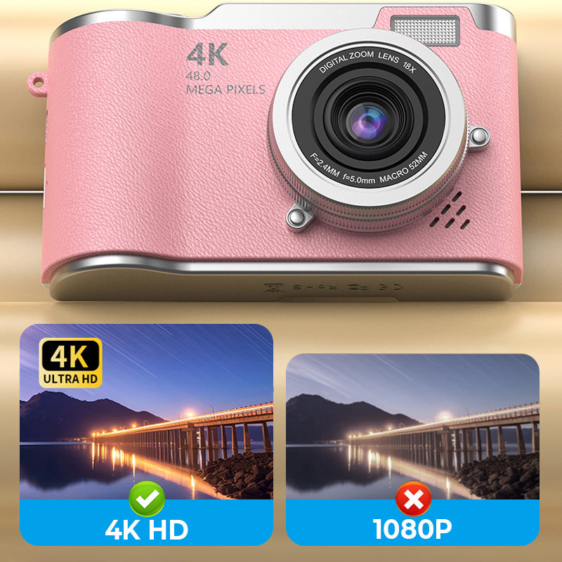 CrystalView 4K Camera – Capture the Magic of Life