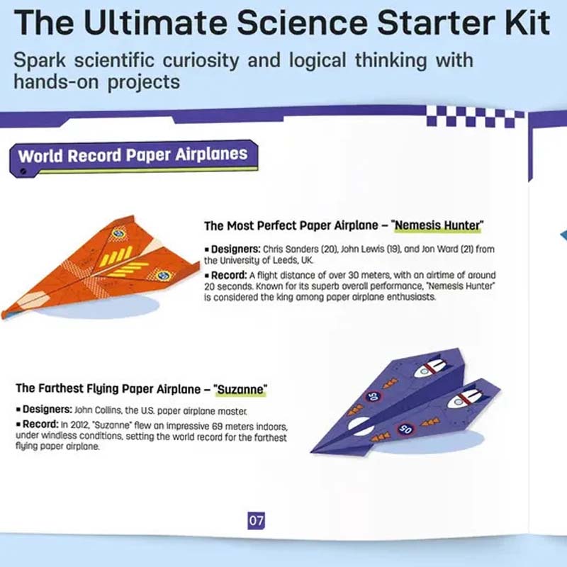 AeroCraft Pro — Kids Paper Airplane Set | 50% OFF