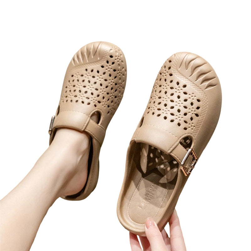 Sophia — Lightweight Breathable Slip-On Clogs with Support