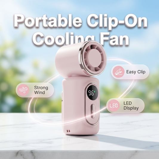 Clip Breeze Fan — Instant Hands-Free Freshness