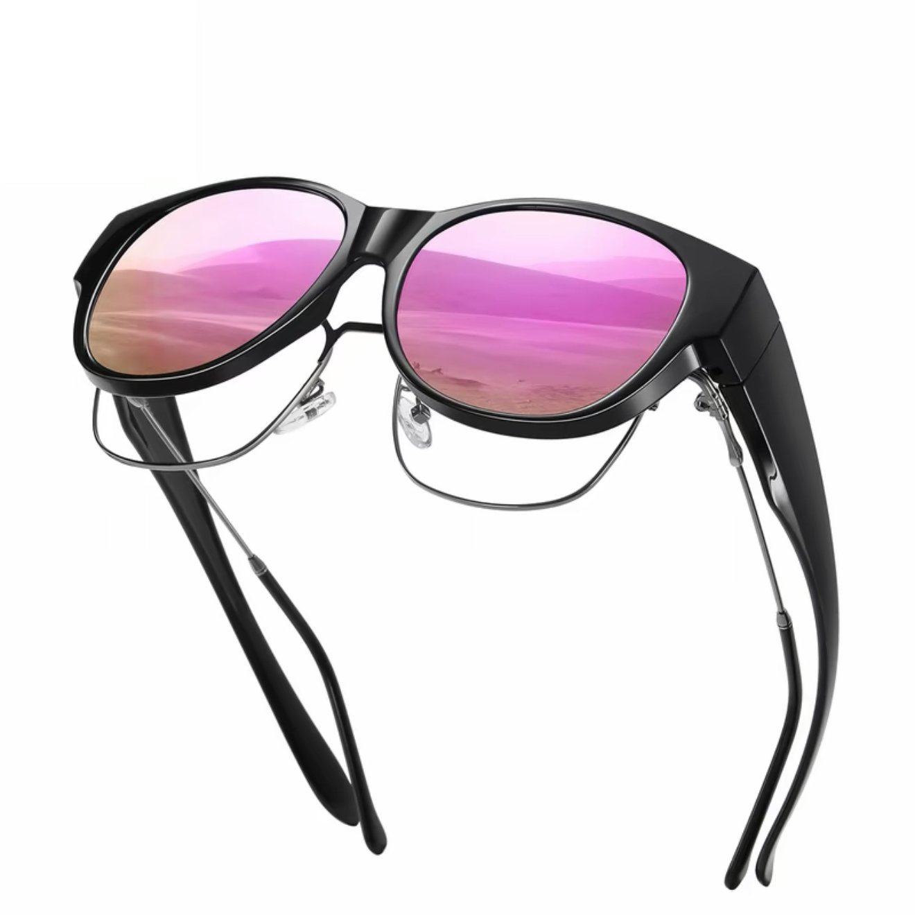 Sophie — Polarized Cat-Eye Sunglasses for Prescription Glasses