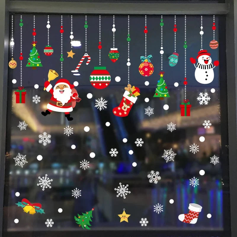 LumiFest Window Stickers — Spark Pure Holiday Joy