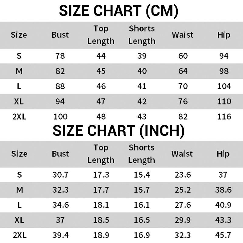Hugs Summer Set – Women's Two-Piece with Tropical V-Neck