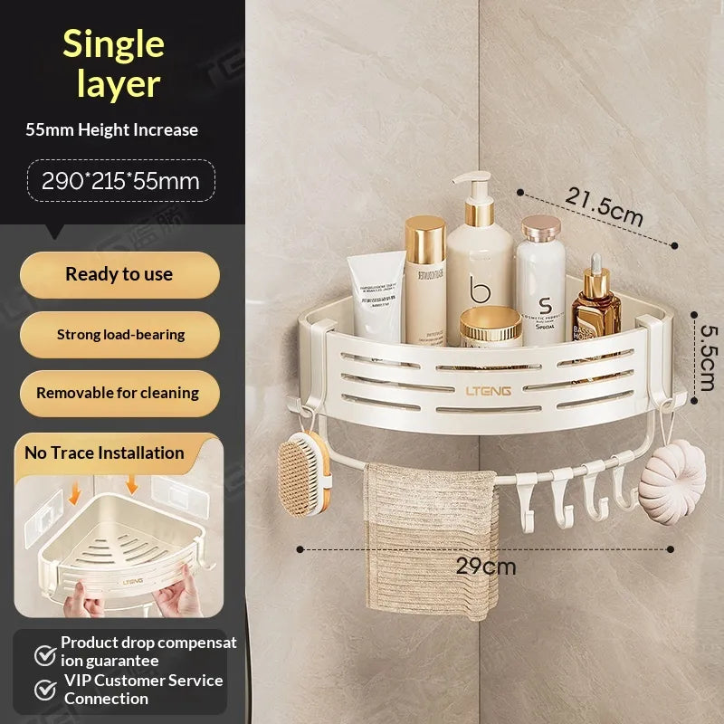 AquaNest Wall Organizer — Clutter-Free Shower Bliss