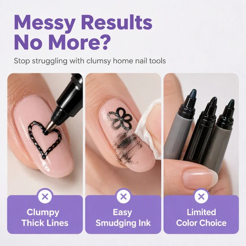 Chromaflair Nail Art Pens — Create Stunning Nail Masterpieces
