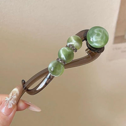 Rose — Feather-light hair accessory with secure hold and pearl detail