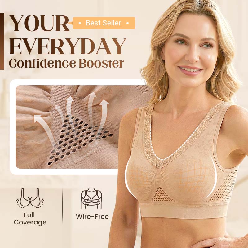 Ava – Pure Cotton Lift Bra with Soft Comfort