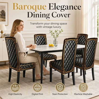 Luxury Stretch Chair Covers — Transform Comfort Instantly