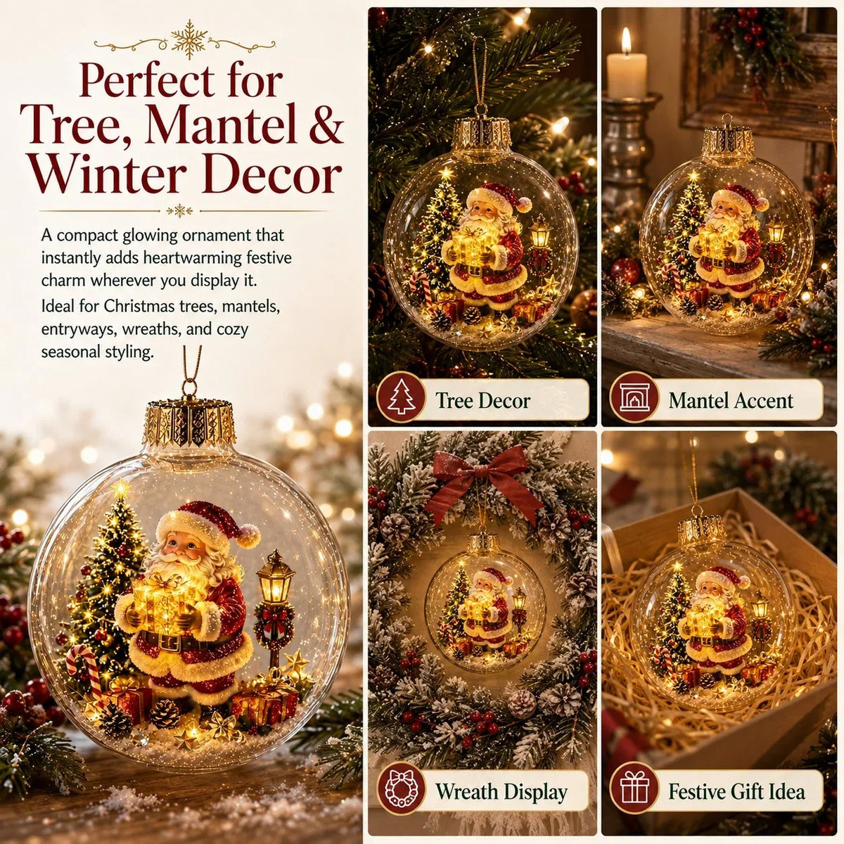 LumiFrost — Glowing Christmas Story Ornament | 1+1 FREE