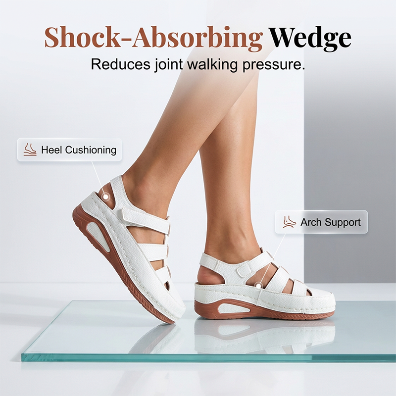 Liesel — Orthopedic Breathable Summer Shoes with Velcro Closure