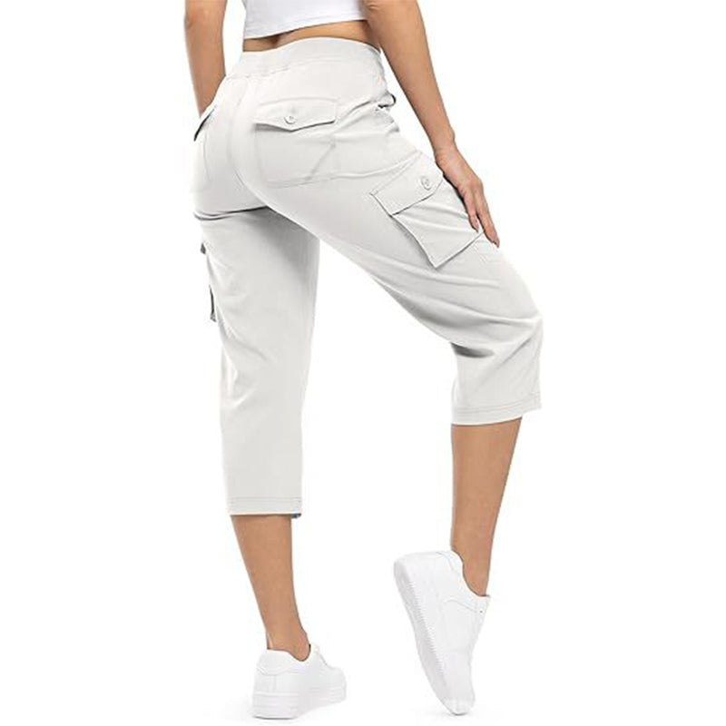 Sonia – Breathable, Feather-Light Travel Capris with Pockets