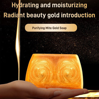 LumiPure Golden Moisturizing Soap — Radiate Deeply, Feel Radiant