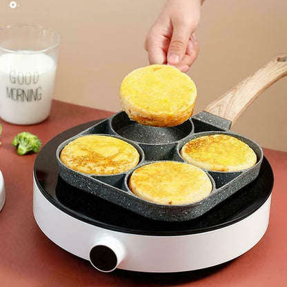 QuadraSizzle — Four-Well Omelette Pan | 50% OFF