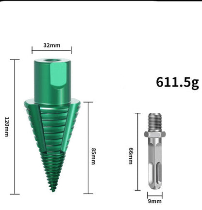 TimberRend Drill — Splits Logs Instantly