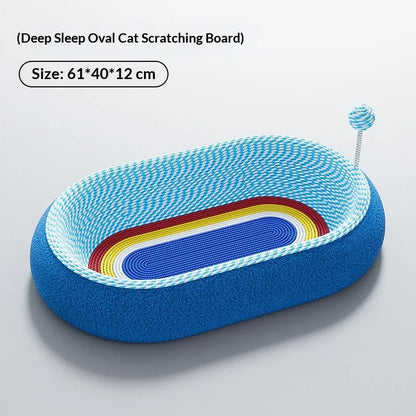 CatScratch Oval — Protects Furniture, Delights Cats