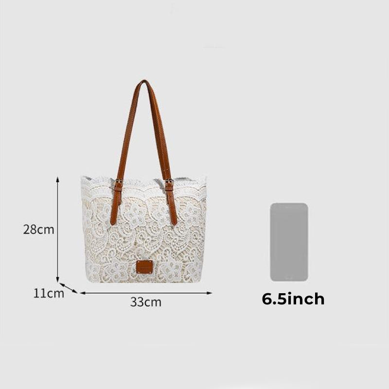 Amara — Elegant Lace Tote | 50% OFF
