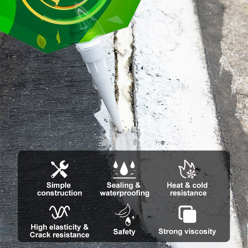 SuperSeal Adhesive — Permanently Bonds, Weatherproof for Floors