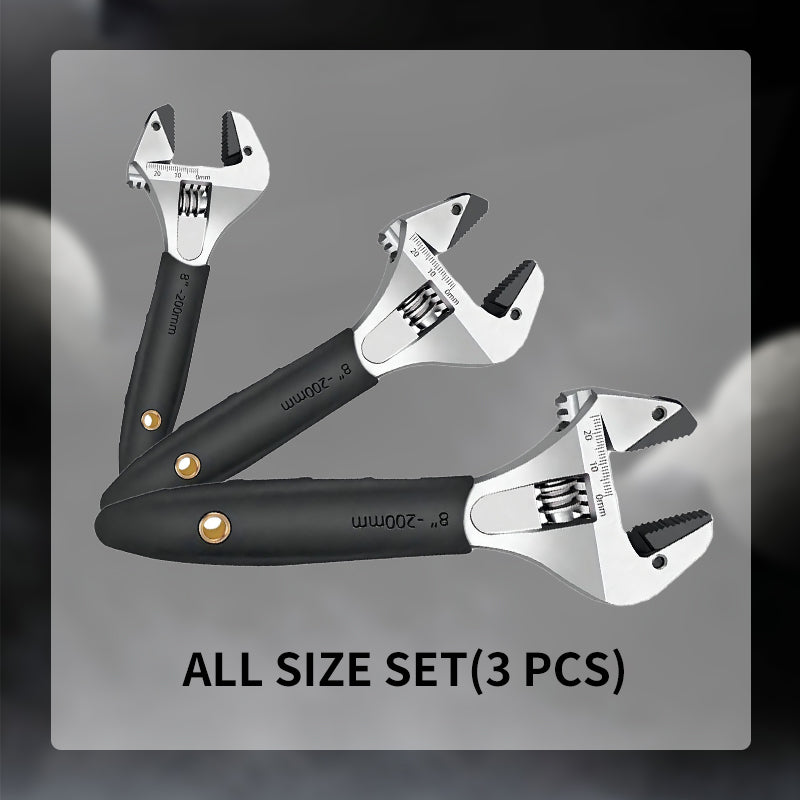 PowerGrip Adjustable Wrench — Master Nuts Effortlessly