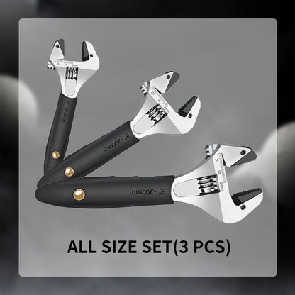 PowerGrip Adjustable Wrench — Master Nuts Effortlessly