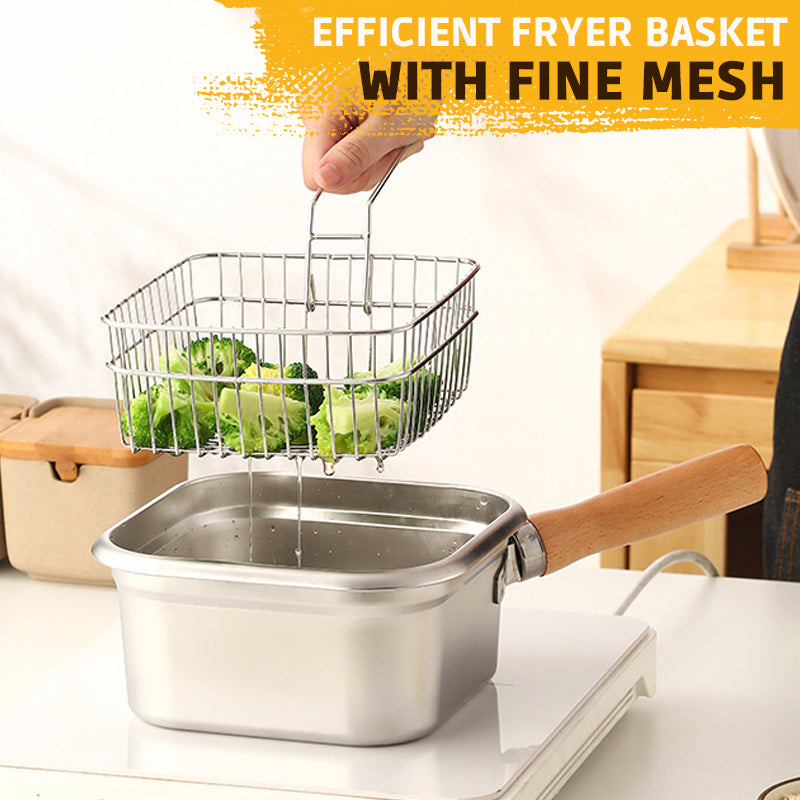 CrispSure Square Deep Fryer — Healthier, Crispy, Fresh