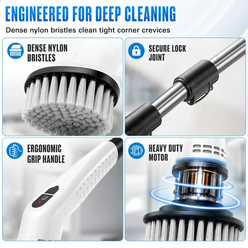 SpinScrub — Electric Spin Cleaning Brush | 50% OFF