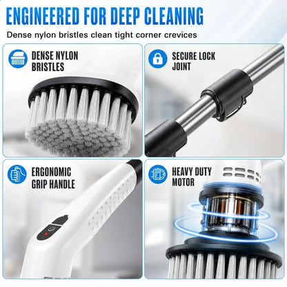 SpinScrub — Electric Spin Cleaning Brush | 50% OFF