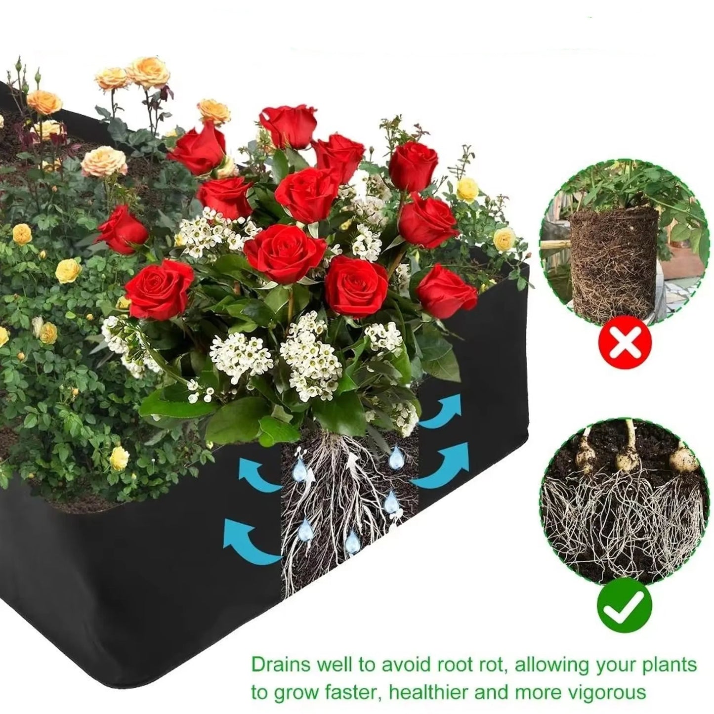 VertaGrow Multi-Pocket Planter – Cultivate Joyful Abundance
