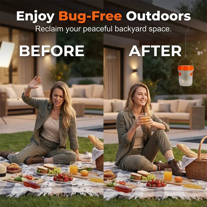 SunGuard — Solar UV Pest Trap Lamp | 50% OFF
