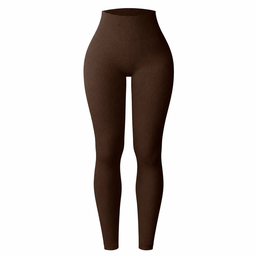 Lina — Seamless Yoga Leggings with High-Waist Support
