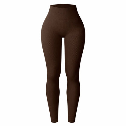 Lina — Seamless Yoga Leggings with High-Waist Support