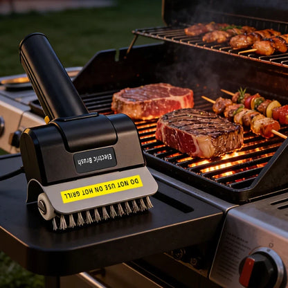 GrillMastersPro — Electric BBQ Cleaning Brush | 50% OFF