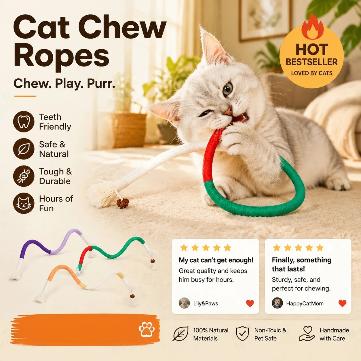 WhiskerWeave — Soothe, Play, Smile