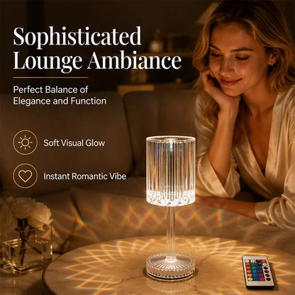 Crystal GlowLamp — Effortless Mood, Instant Elegance